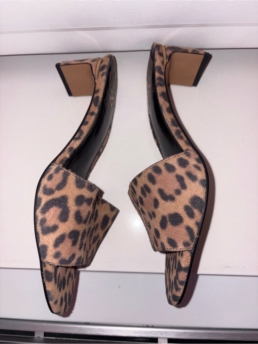 Leopard Print Slide Sandals - Picture 5 of 5